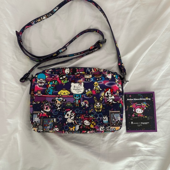 Tokidoki for Hello Kitty by Jujube Roller Disco Dreaming Crossbody Bag - Picture 7 of 16